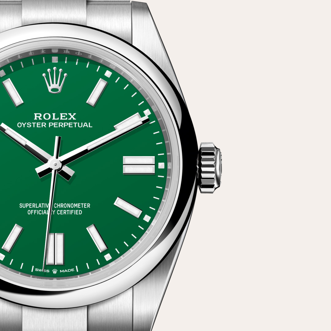 Rolex Oyster Perpetual in Oystersteel, M134300-0004 - Blakemans Jewelry
