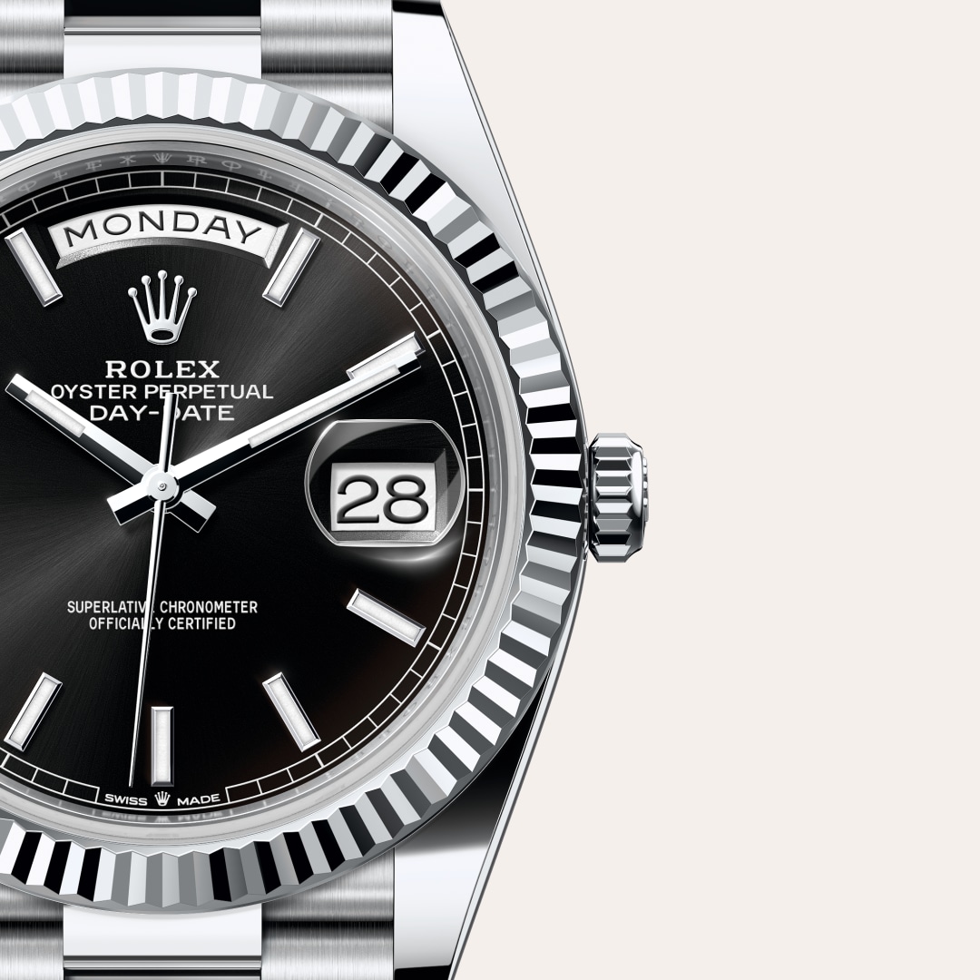 Rolex Day-Date in Platinum, M228236-0003 - Meierotto Jewelers