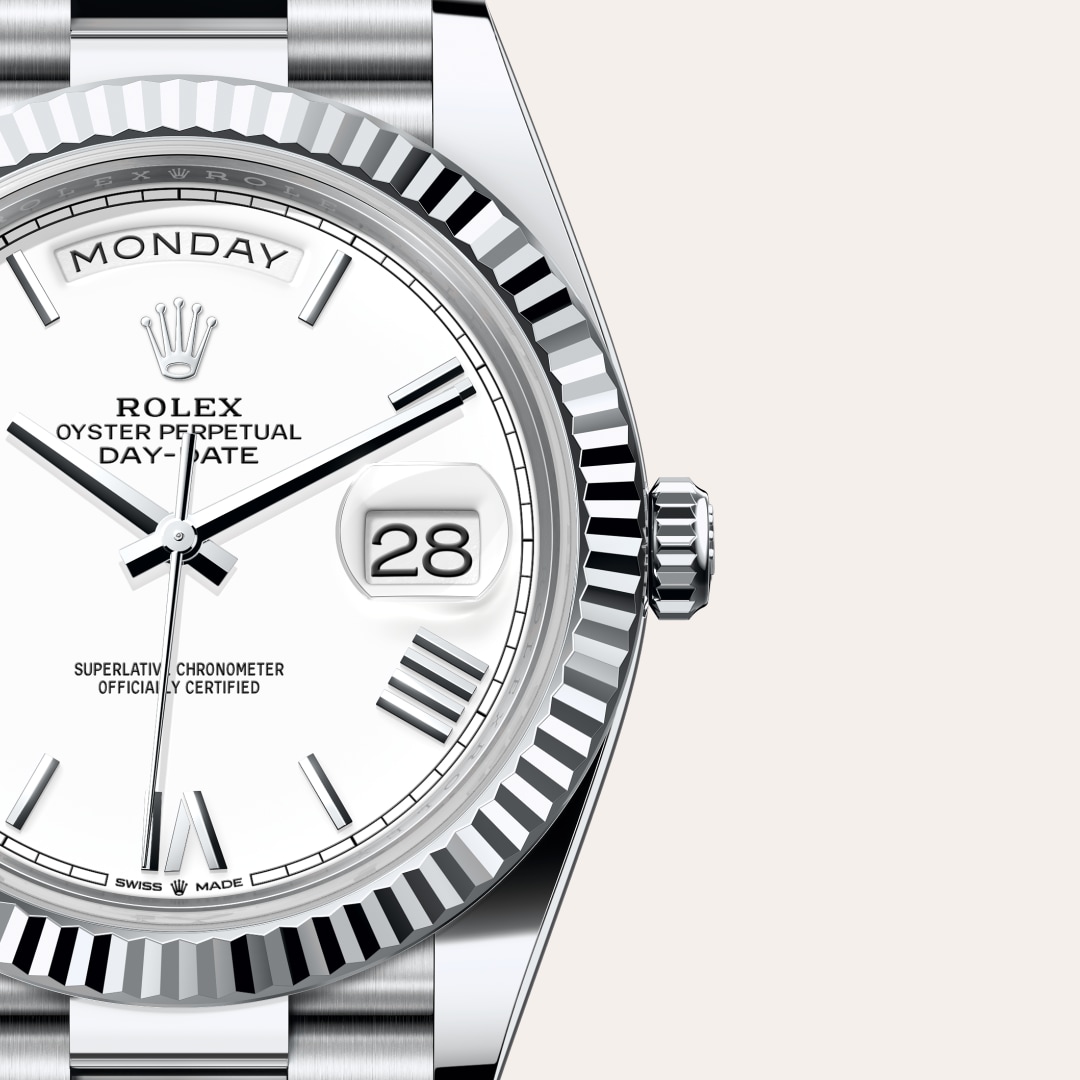 Rolex Day-Date in Platinum, M228236-0010 - Lenox Jewelers