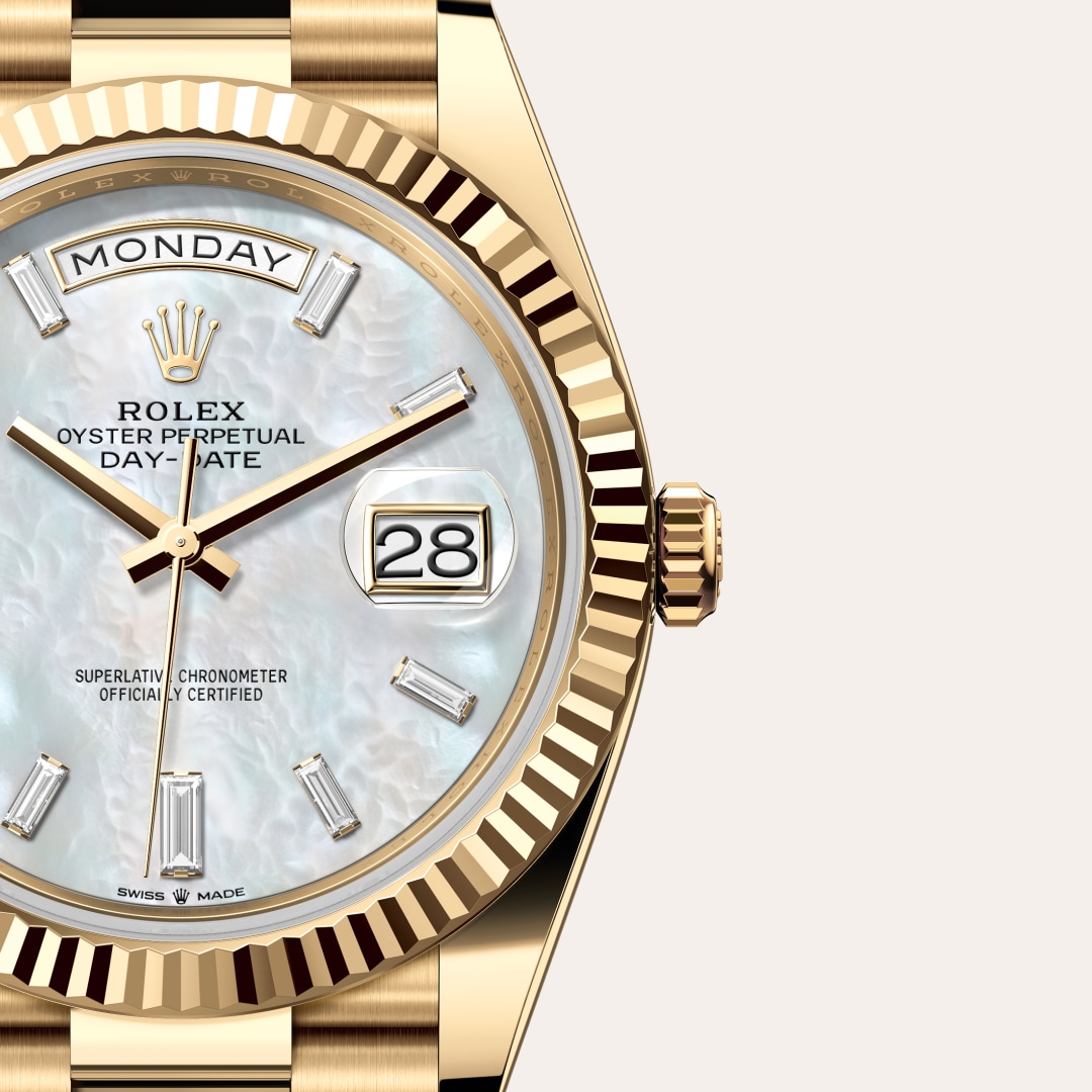 Rolex Day-Date in 18 kt yellow gold, M228238-0071 - Lenox Jewelers