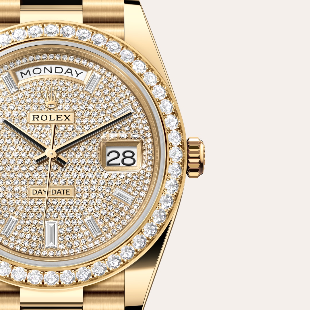 Rolex Day-Date in 18 kt yellow gold, M228348RBR-0037 - Richter & Phillips