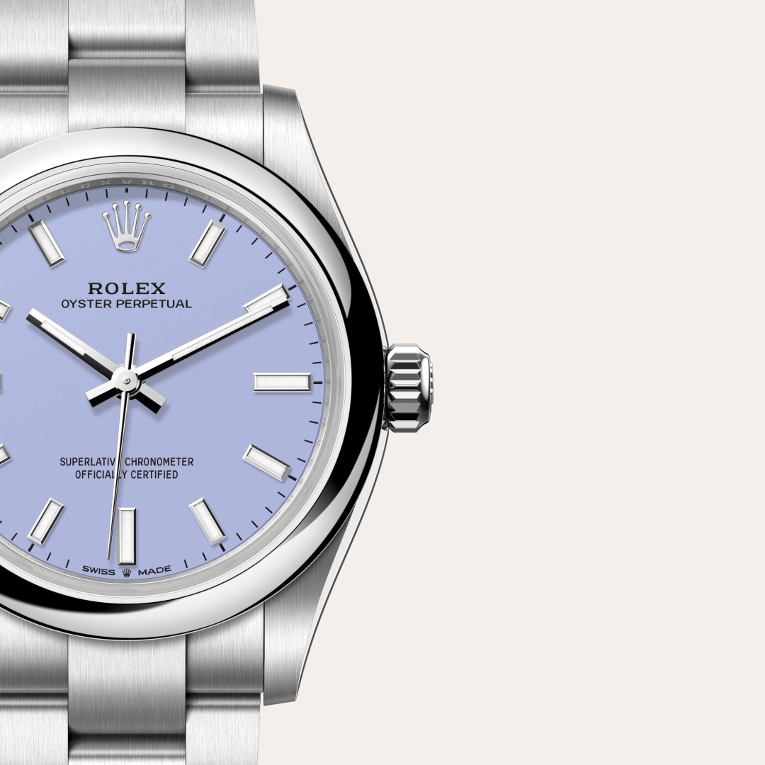 Rolex Oyster Perpetual in Oystersteel, M277200-0014 - Blakemans Jewelry