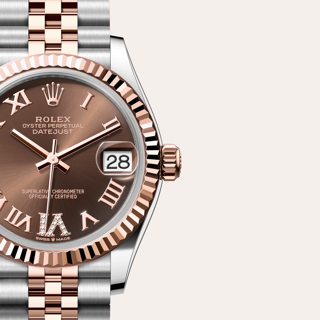 Rolex Datejust in Everose Rolesor - combination of Oystersteel and Everose gold, M278271-0004 - Richter & Phillips