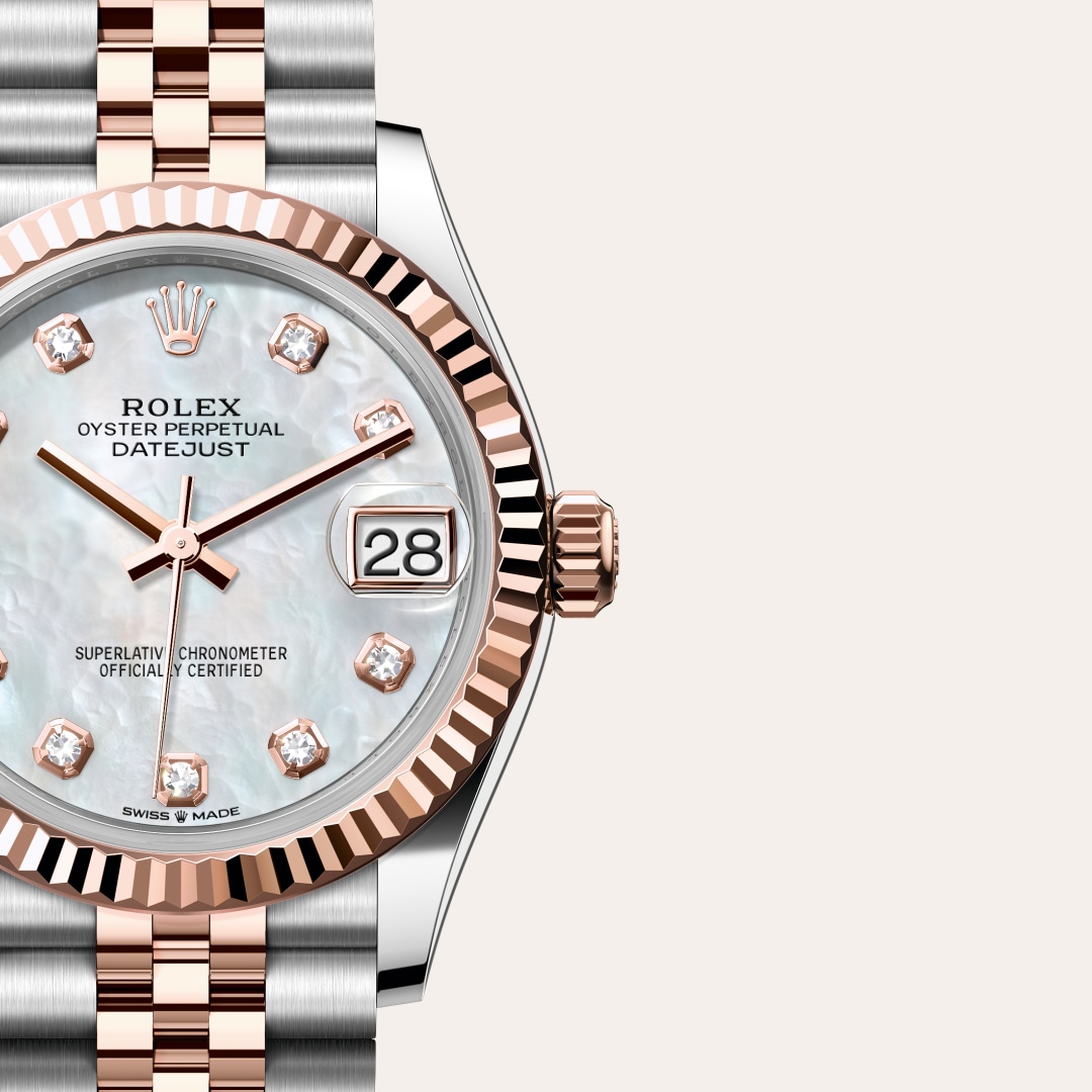Rolex Datejust in Everose Rolesor - combination of Oystersteel and Everose gold, M278271-0026 - Richter & Phillips