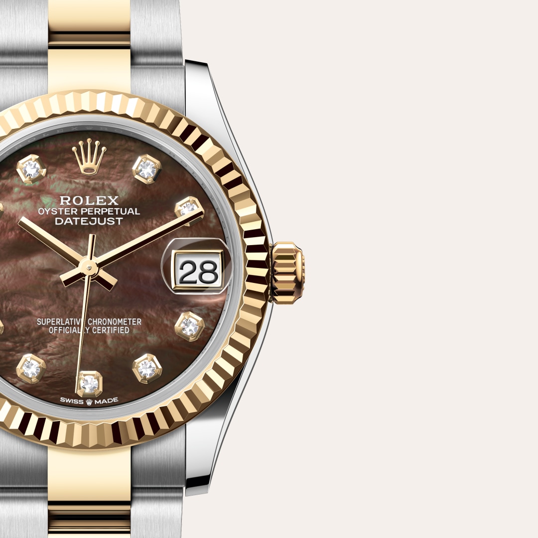 Rolex Datejust in Yellow Rolesor - combination of Oystersteel and yellow gold, M278273-0023 - Lenox Jewelers