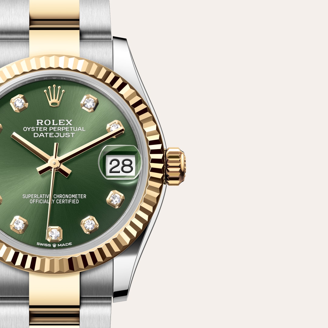 Rolex Datejust in Yellow Rolesor - combination of Oystersteel and yellow gold, M278273-0029 - Lenox Jewelers
