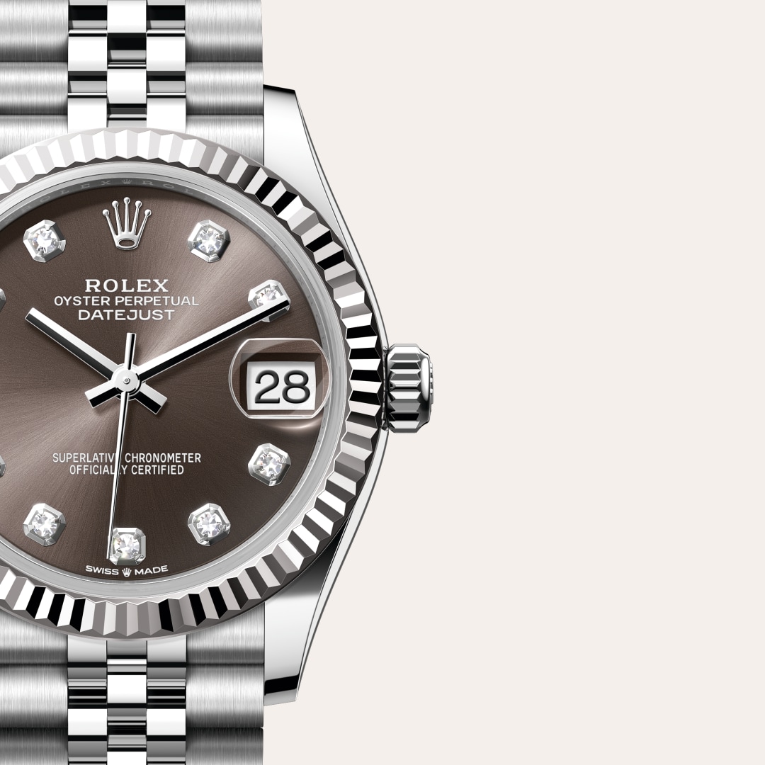Rolex Datejust in White Rolesor - combination of Oystersteel and white gold, M278274-0008 - Richter & Phillips