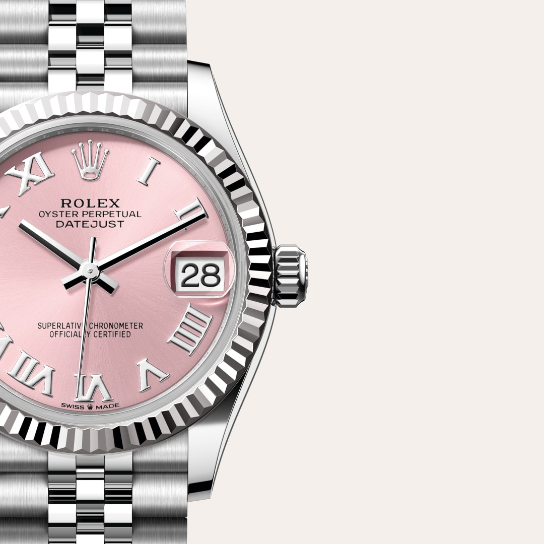 Rolex Datejust in White Rolesor - combination of Oystersteel and white gold, M278274-0020 - Orrs Jewelers
