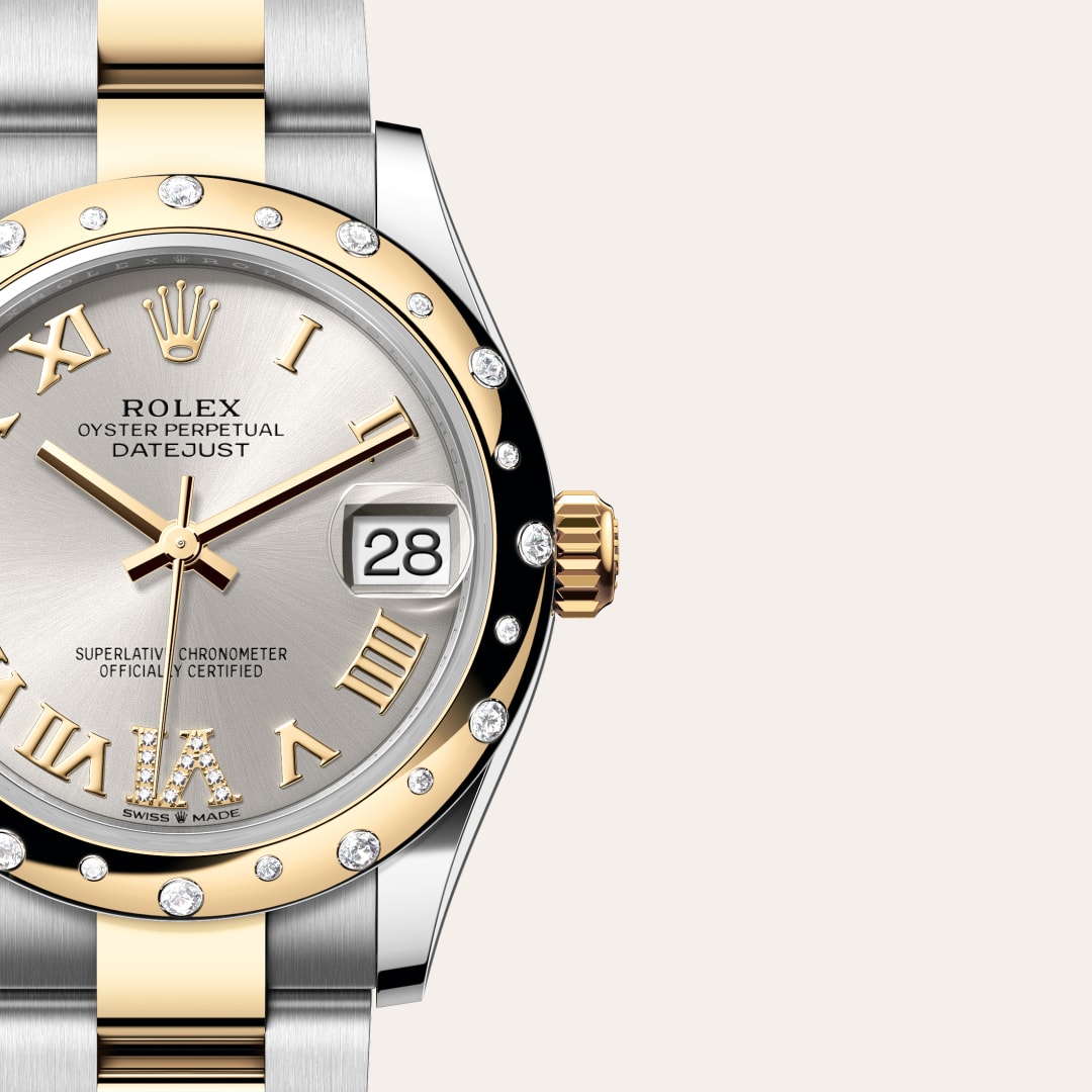 Rolex Datejust in Yellow Rolesor - combination of Oystersteel and yellow gold, M278343RBR-0003 - Walters & Hogsett