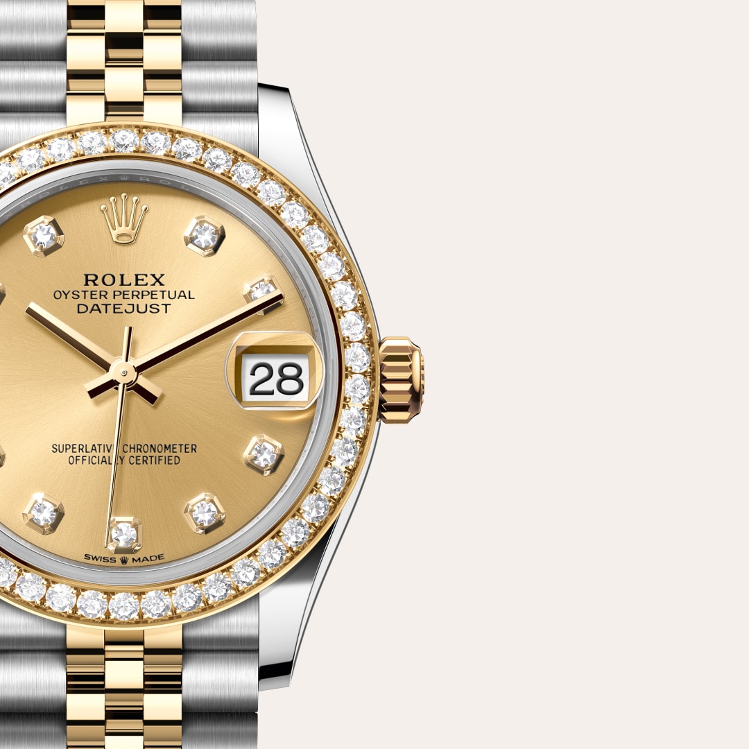 Rolex Datejust in Yellow Rolesor - combination of Oystersteel and yellow gold, M278383RBR-0026 - Meierotto Jewelers