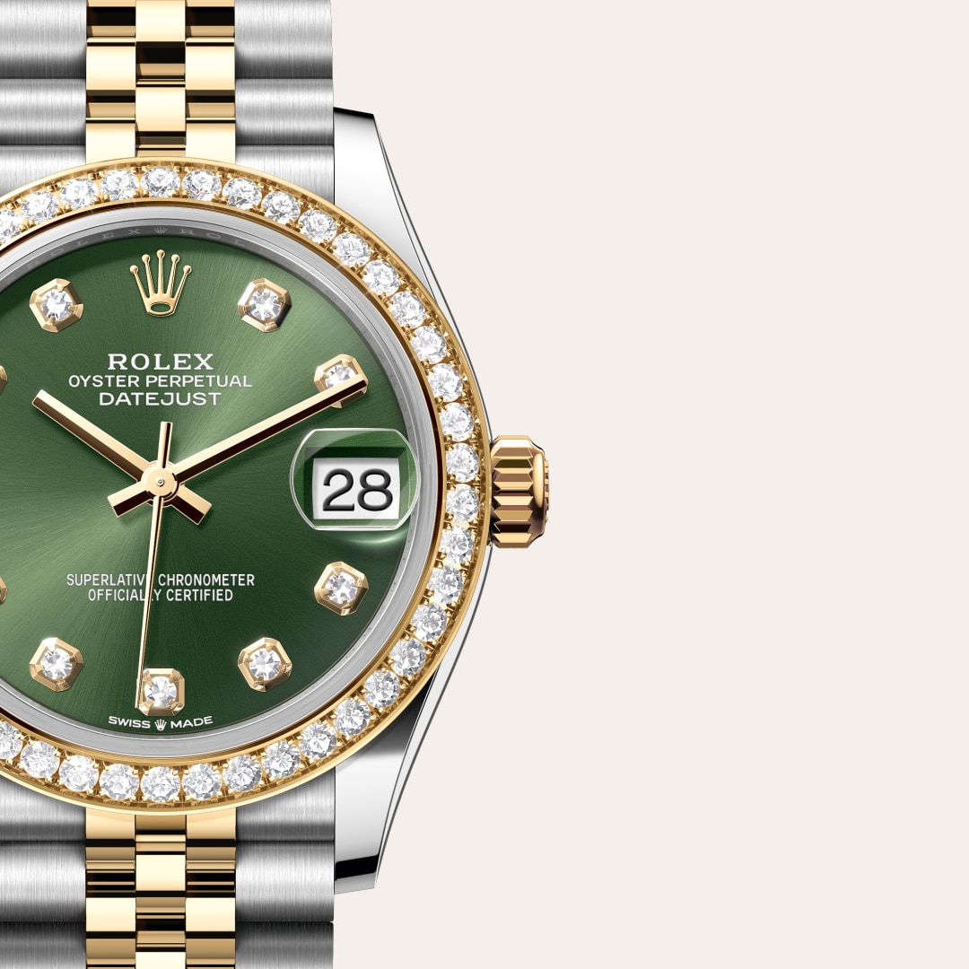 Rolex Datejust in Yellow Rolesor - combination of Oystersteel and yellow gold, M278383RBR-0030 - Orrs Jewelers