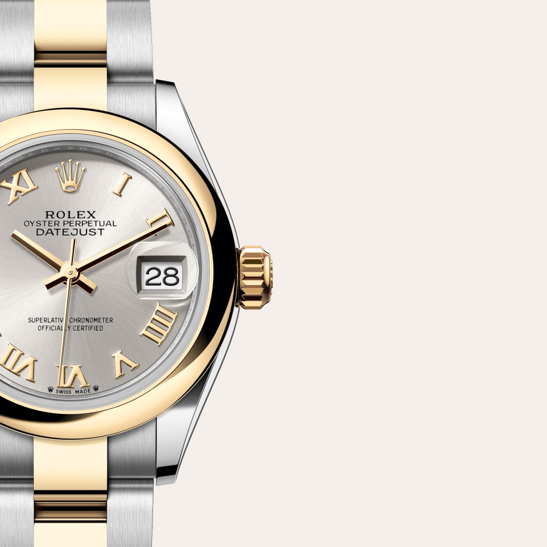 Rolex Lady-Datejust in Yellow Rolesor - combination of Oystersteel and yellow gold, M279163-0006 - Little Switzerland
