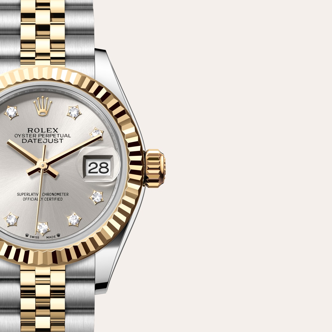 Rolex Lady-Datejust in Yellow Rolesor - combination of Oystersteel and yellow gold, M279173-0003 - Orrs Jewelers
