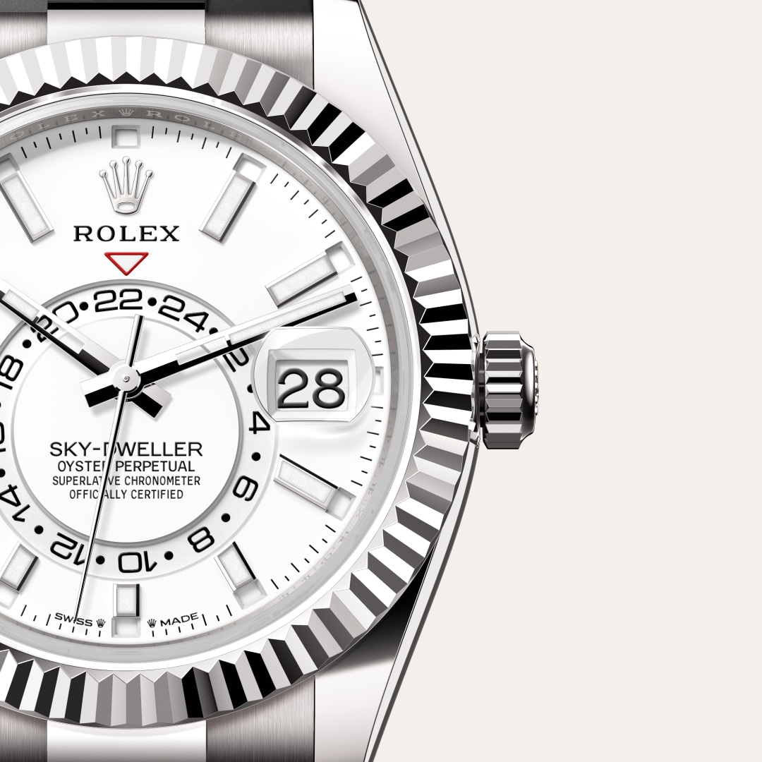 Rolex Sky-Dweller in 18 kt white gold, M336239-0003 - Walters & Hogsett