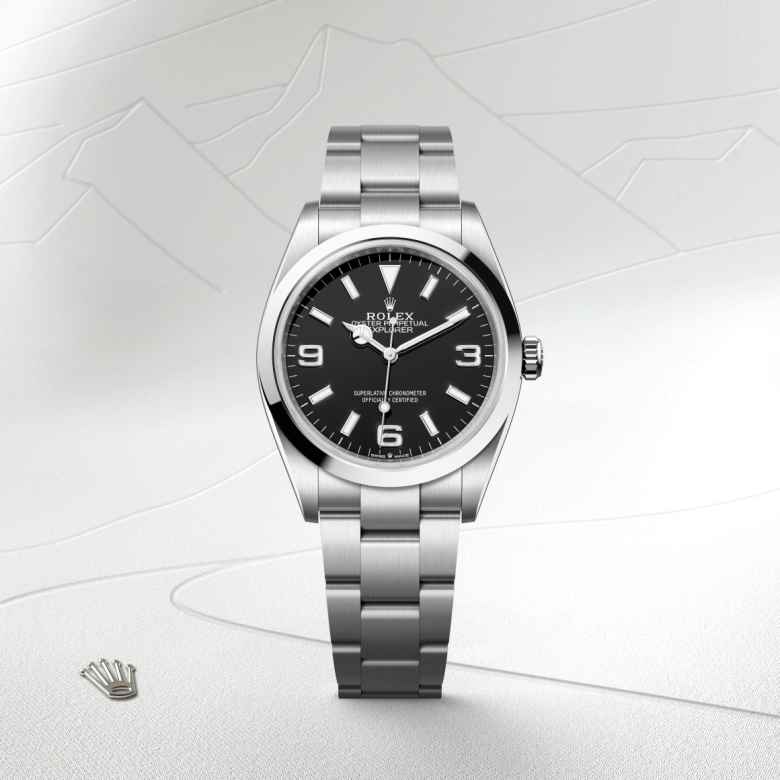 Rolex Explorer in Oystersteel, M124270-0001 - Rolex Boutique Palo Alto
