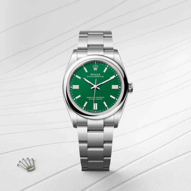 Rolex Oyster Perpetual in Oystersteel, M126000-0005 - Walters & Hogsett