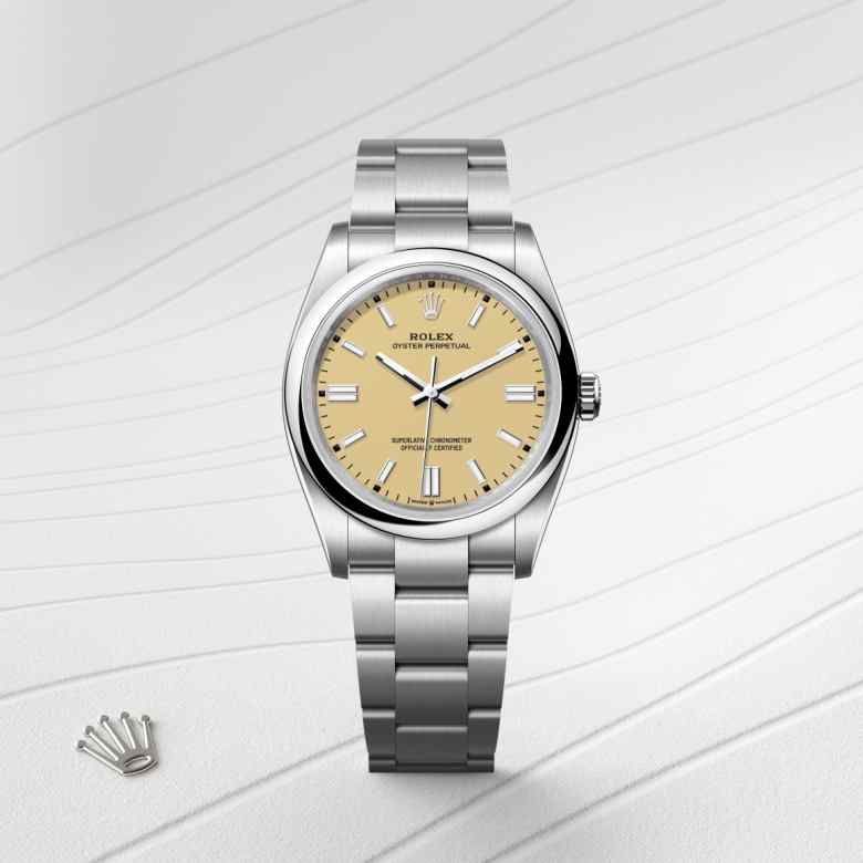 Rolex Oyster Perpetual in Oystersteel, M126000-0012 - Richter & Phillips