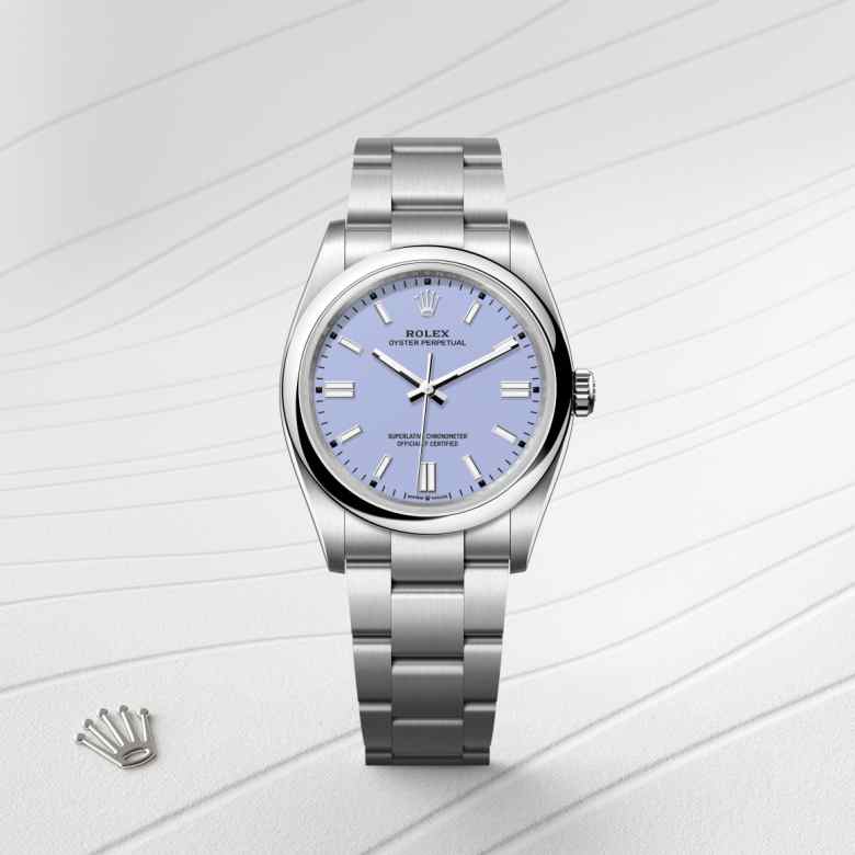 Rolex Oyster Perpetual in Oystersteel, M126000-0013 - Little Switzerland