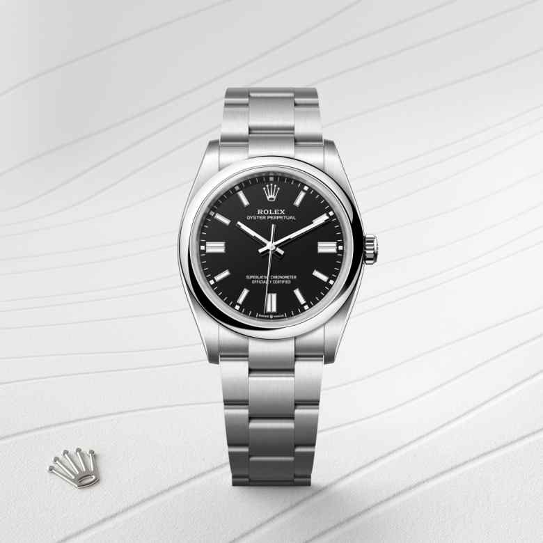Rolex Oyster Perpetual in Oystersteel, M126000-0014 - Rolex Boutique Palo Alto