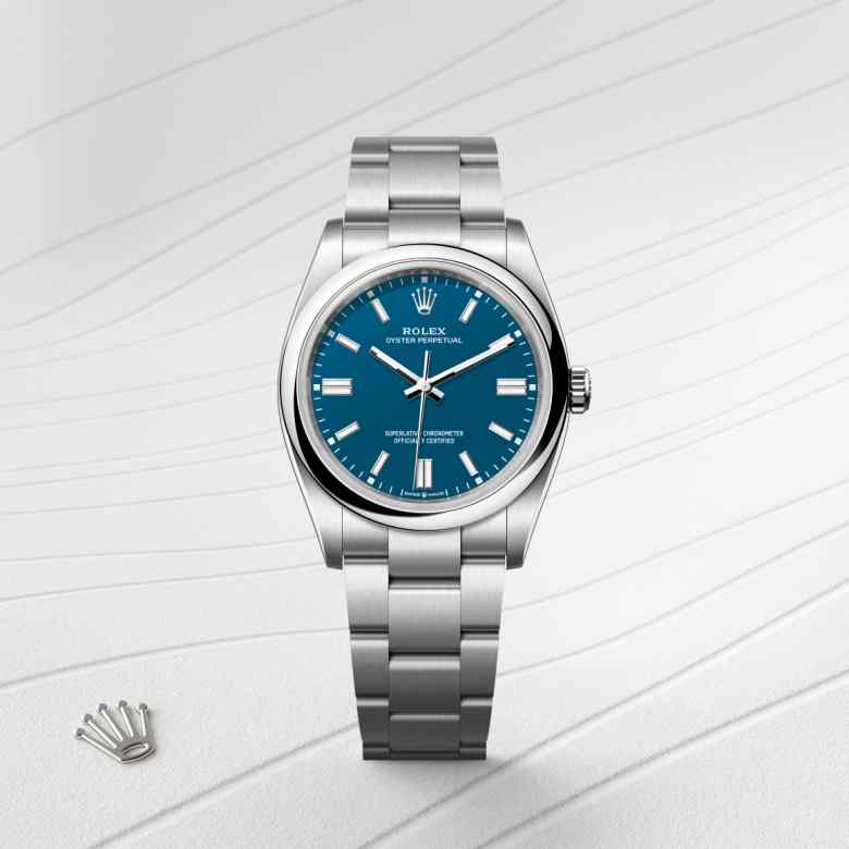 Rolex Oyster Perpetual in Oystersteel, M126000-0015 - Richter & Phillips