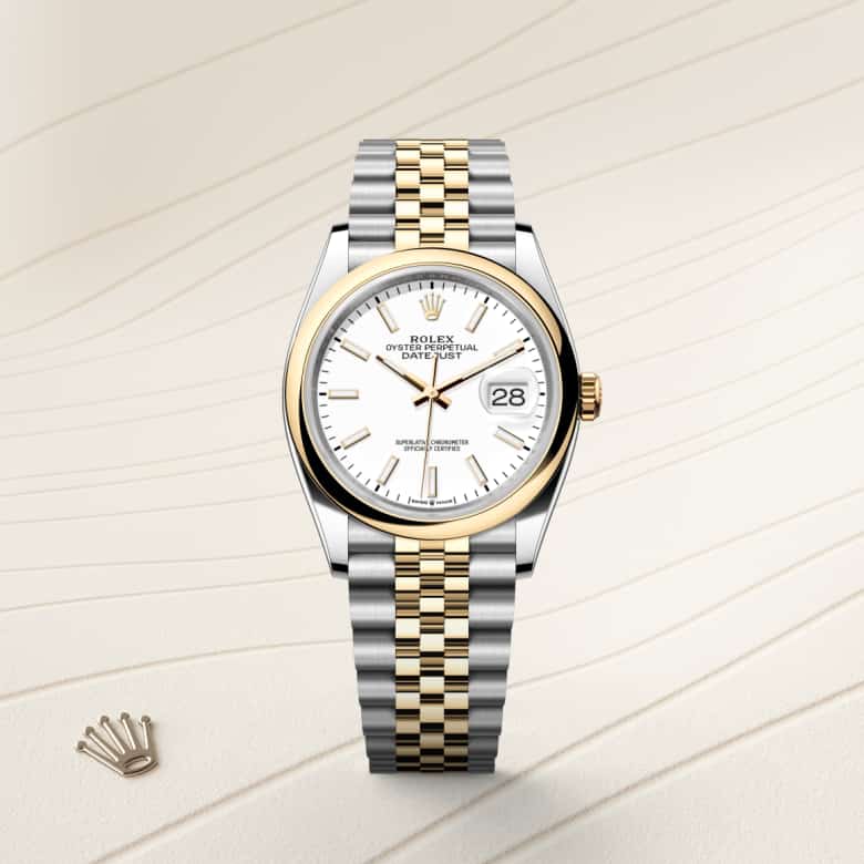 Rolex Datejust in Yellow Rolesor - combination of Oystersteel and yellow gold, M126203-0019 - Walters & Hogsett