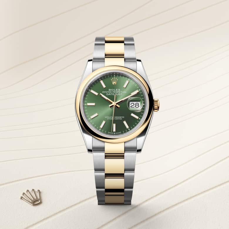 Rolex Datejust in Yellow Rolesor - combination of Oystersteel and yellow gold, M126203-0058 - Rolex Boutique Palo Alto