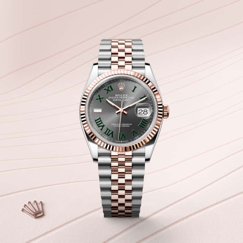 Rolex Datejust in Everose Rolesor - combination of Oystersteel and Everose gold, M126231-0029 - Richter & Phillips