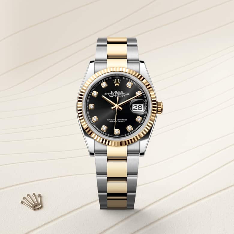 Rolex Datejust in Yellow Rolesor - combination of Oystersteel and yellow gold, M126233-0022 - Richter & Phillips
