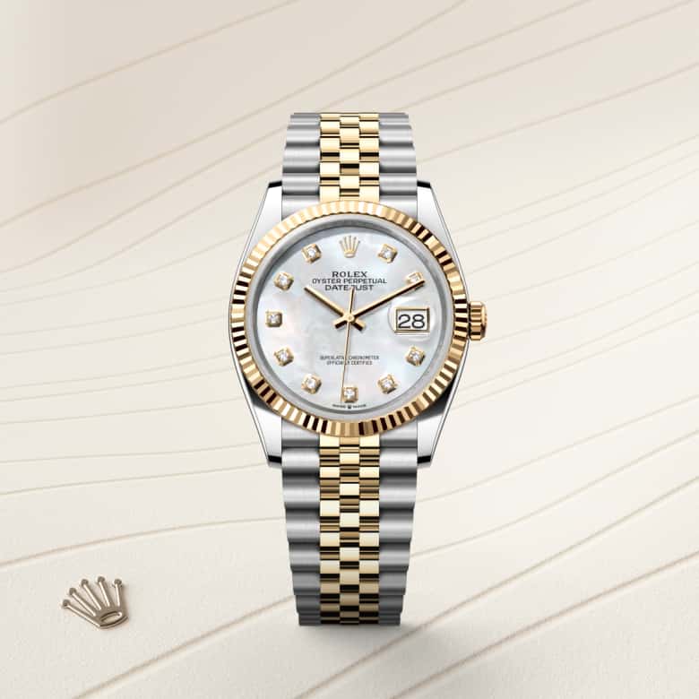 Rolex Datejust in Yellow Rolesor - combination of Oystersteel and yellow gold, M126233-0023 - Richter & Phillips
