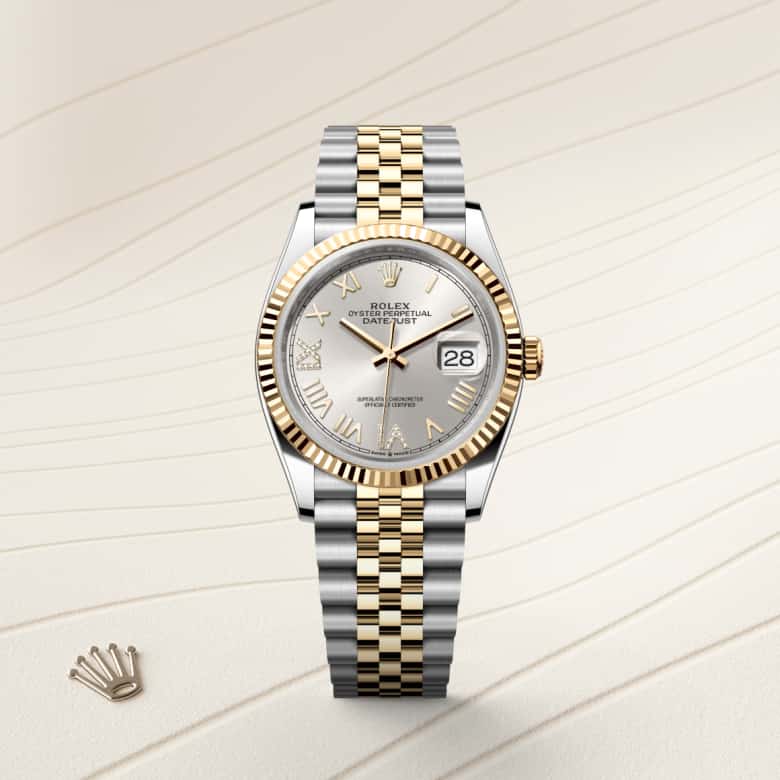 Rolex Datejust in Yellow Rolesor - combination of Oystersteel and yellow gold, M126233-0051 - Clarkson Jewelers