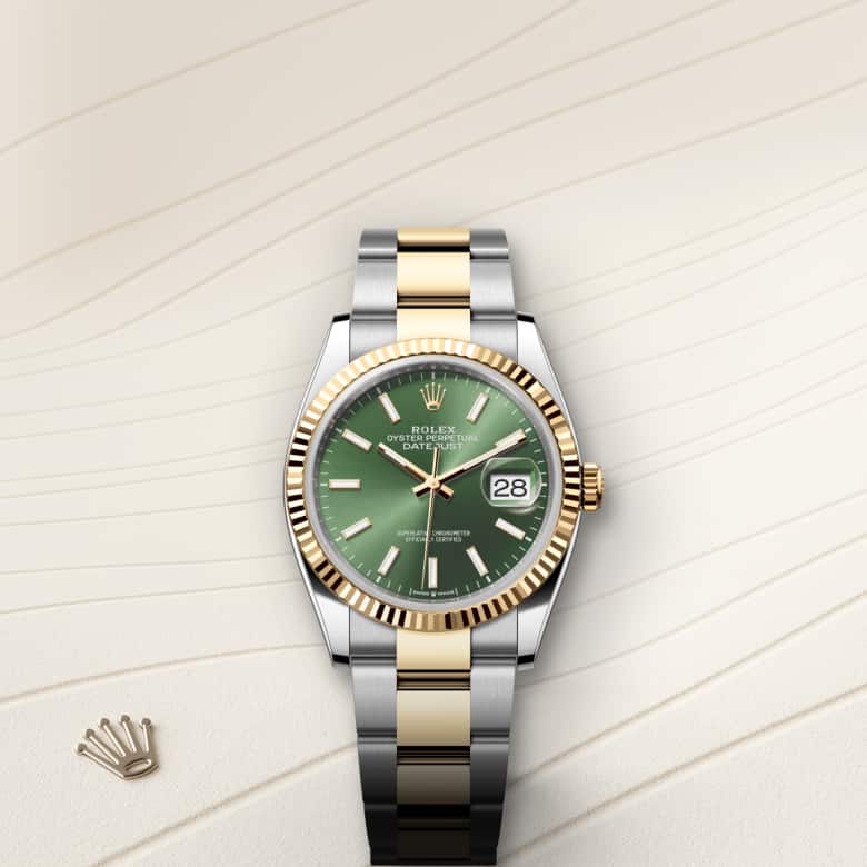 Rolex Datejust in Yellow Rolesor - combination of Oystersteel and yellow gold, M126233-0058 - Walters & Hogsett