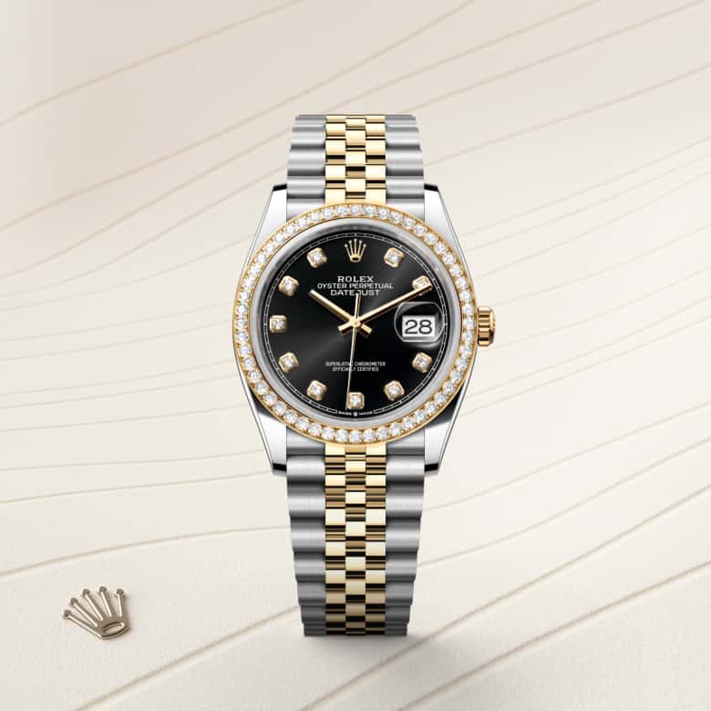 Rolex Datejust in Yellow Rolesor - combination of Oystersteel and yellow gold, M126283RBR-0007 - Meierotto Jewelers