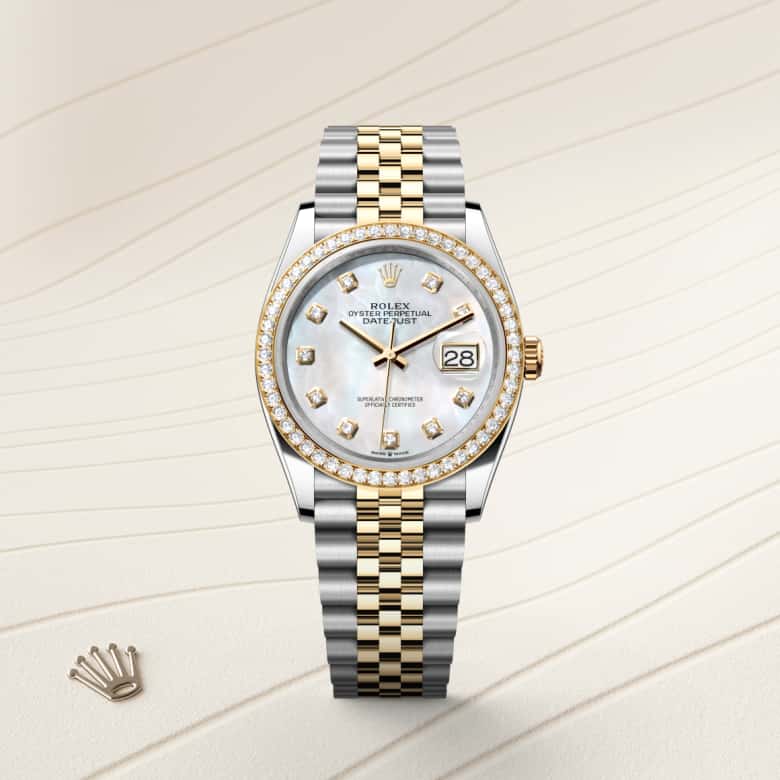 Rolex Datejust in Yellow Rolesor - combination of Oystersteel and yellow gold, M126283RBR-0009 - Meierotto Jewelers