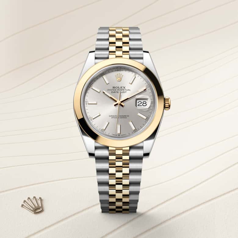 Rolex Datejust in Yellow Rolesor - combination of Oystersteel and yellow gold, M126303-0002 - Clarkson Jewelers