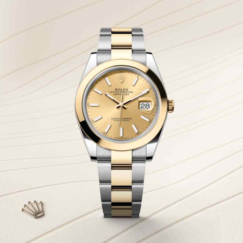 Rolex Datejust in Yellow Rolesor - combination of Oystersteel and yellow gold, M126303-0009 - Meierotto Jewelers