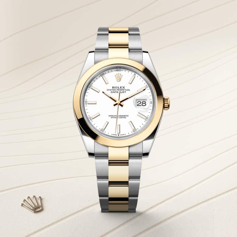 Rolex Datejust in Yellow Rolesor - combination of Oystersteel and yellow gold, M126303-0015 - Little Switzerland