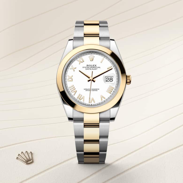 Rolex Datejust in Yellow Rolesor - combination of Oystersteel and yellow gold, M126303-0025 - Clarkson Jewelers
