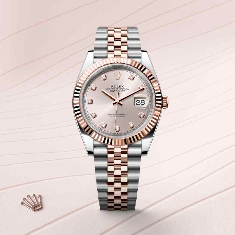 Rolex Datejust in Everose Rolesor - combination of Oystersteel and Everose gold, M126331-0008 - Richter & Phillips