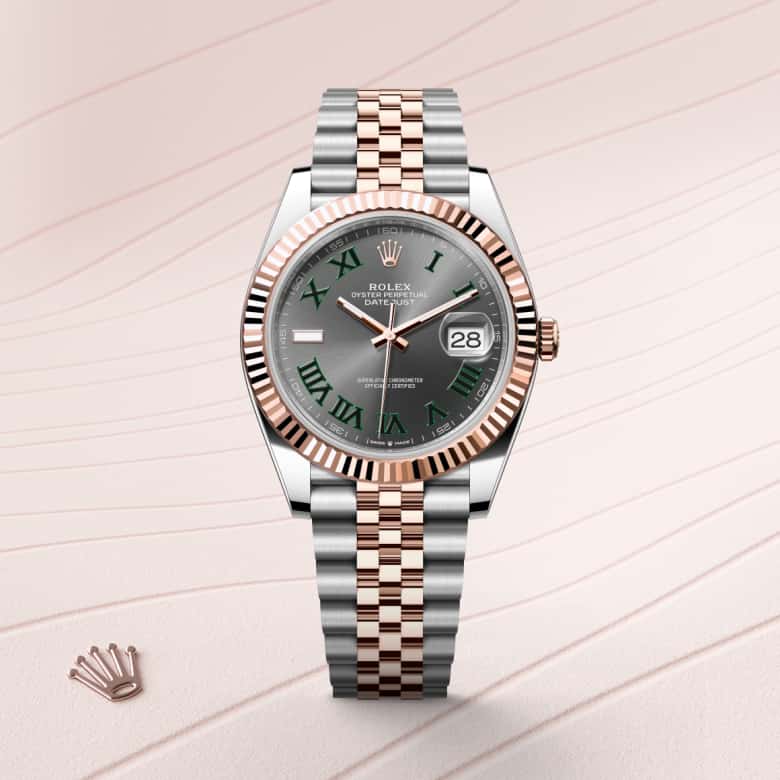 Rolex Datejust in Everose Rolesor - combination of Oystersteel and Everose gold, M126331-0016 - Little Switzerland