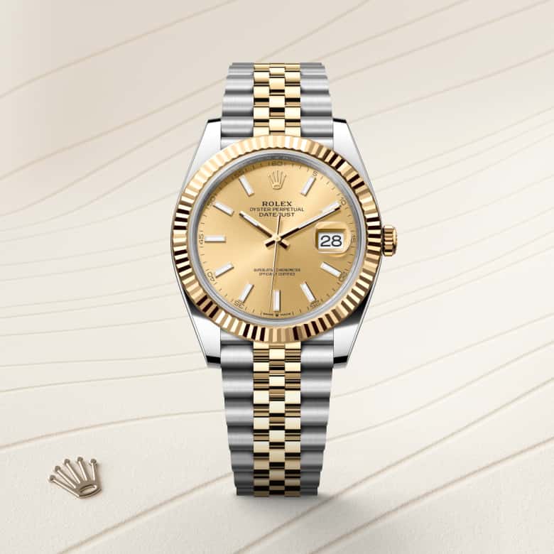 Rolex Datejust in Yellow Rolesor - combination of Oystersteel and yellow gold, M126333-0010 - Meierotto Jewelers