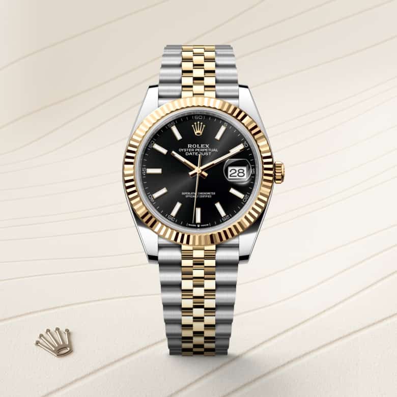 Rolex Datejust in Yellow Rolesor - combination of Oystersteel and yellow gold, M126333-0014 - Meierotto Jewelers