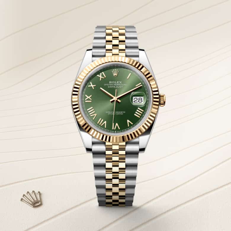 Rolex Datejust in Yellow Rolesor - combination of Oystersteel and yellow gold, M126333-0024 - Orrs Jewelers