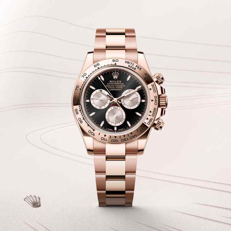 Rolex Cosmograph Daytona in 18 kt Everose gold, M126505-0001 - Orrs Jewelers