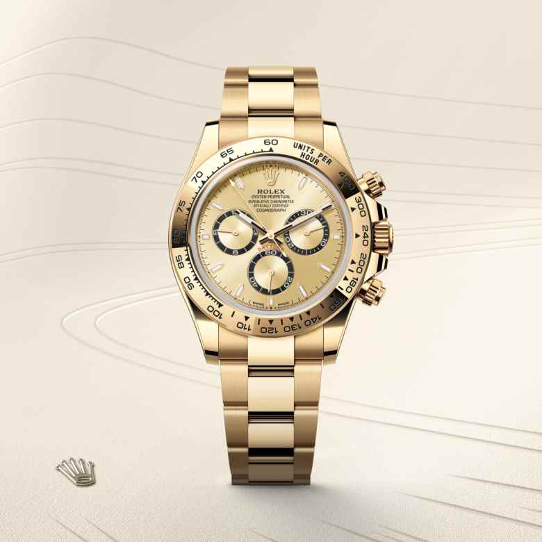 Rolex Cosmograph Daytona in 18 kt yellow gold, M126508-0005 - Little Switzerland