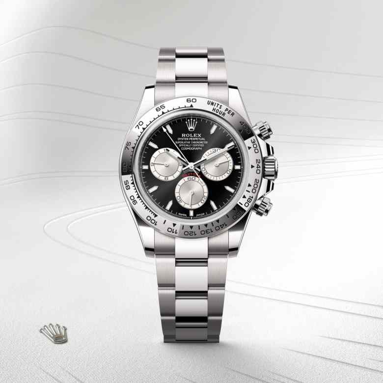 Rolex Cosmograph Daytona in 18 kt white gold, M126509-0001 - Blakemans Jewelry