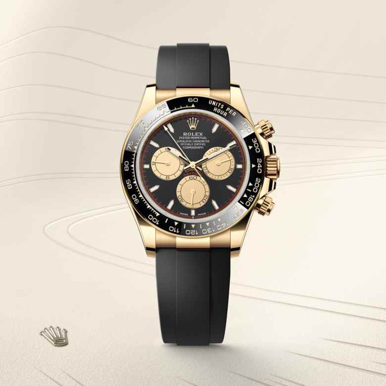 Rolex Cosmograph Daytona in 18 kt yellow gold, M126518LN-0004 - Clarkson Jewelers