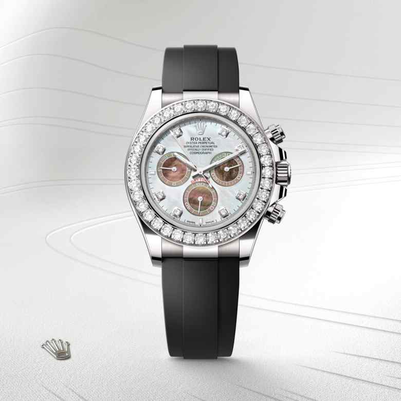 Rolex Cosmograph Daytona in 18 kt white gold, M126589RBR-0001 - Meierotto Jewelers