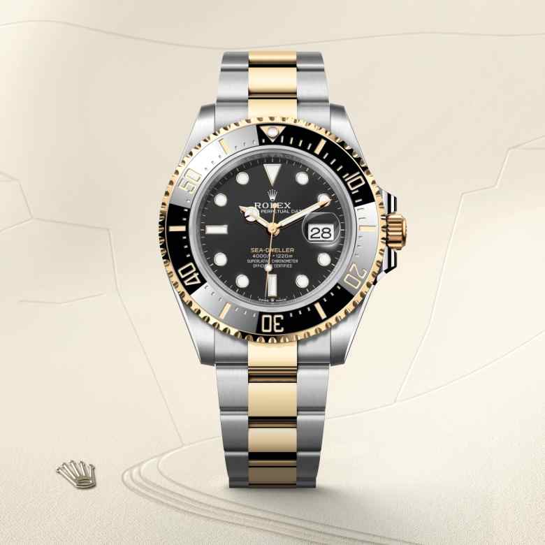 Rolex Sea-Dweller in Yellow Rolesor - combination of Oystersteel and yellow gold, M126603-0001 - Blakemans Jewelry