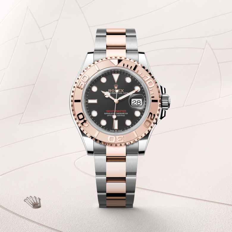 Rolex Yacht-Master in Everose Rolesor - combination of Oystersteel and Everose gold, M126621-0002 - Walters & Hogsett