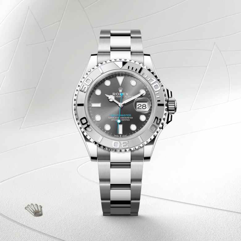 Rolex Yacht-Master in Rolesium - combination of Oystersteel and platinum, M126622-0001 - Blakemans Jewelry